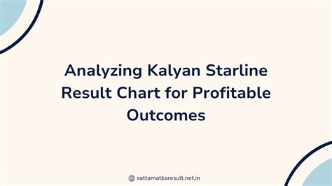 gama kalyan starline chart